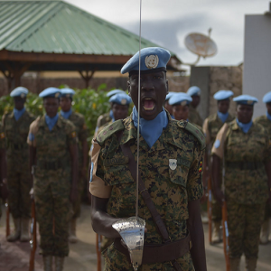 500 Ugandan soldiers attached to the UN Guard Unit in Somalia return