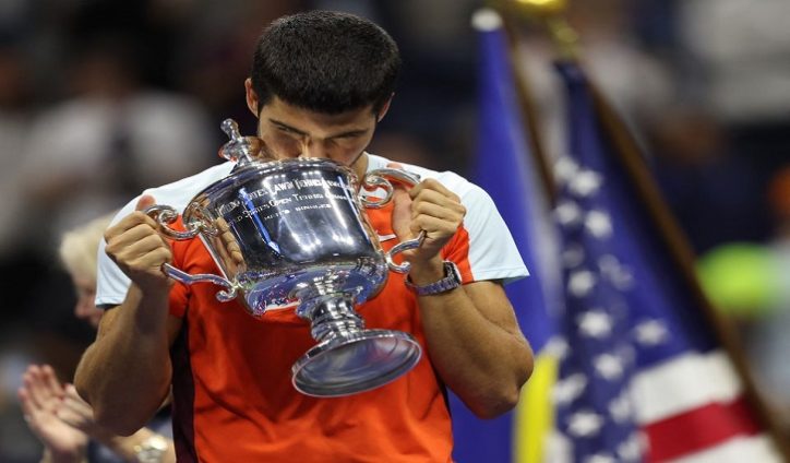 Carlos Alcaraz wins US Open for 1st Slam title, top ranking - Somali Times